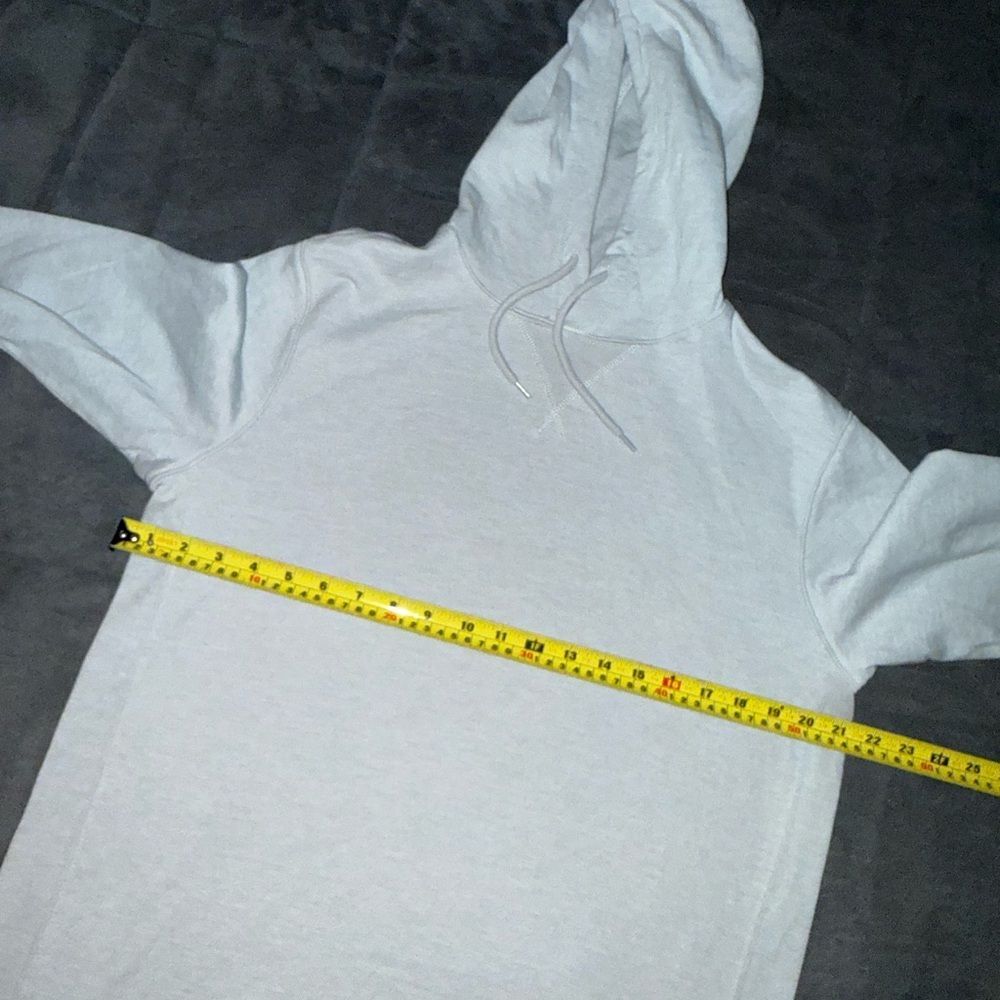 Free Country Men's Light Gray Hooded Sweater Size Small - Picture 4 of 6